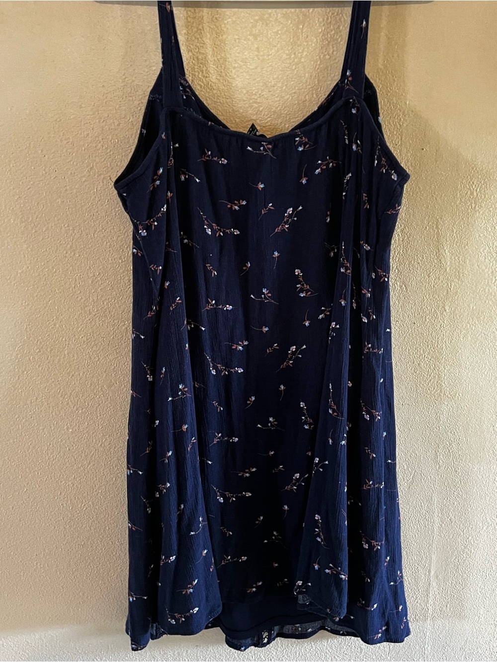 Route 66 Navy Floral Mini Slip Dress